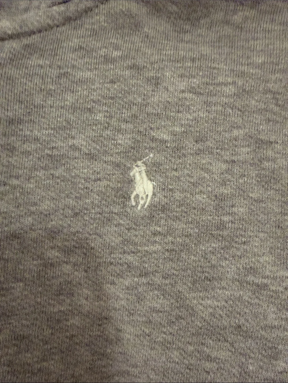 Ralph Lauren Kids Heather Gray Zip Hooded Sweatshirt